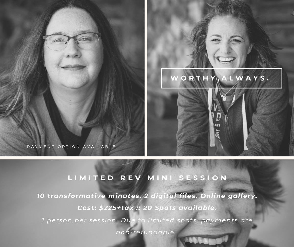 Rev Mini Shoot + Bonus Discount On All Your Images  ***Pre-Retreat Price***