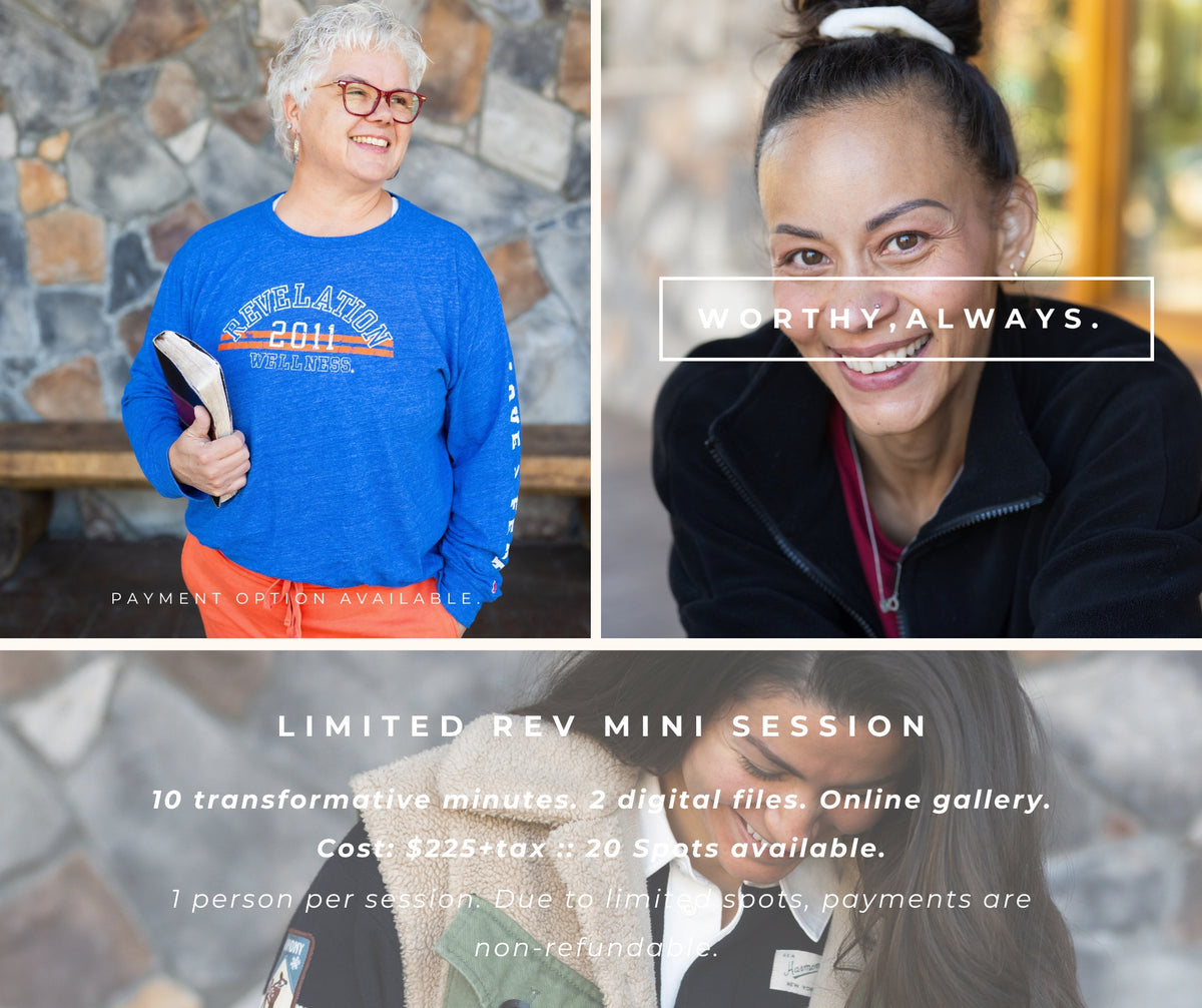 Rev Mini Shoot + Bonus Discount On All Your Images  ***Pre-Retreat Price***